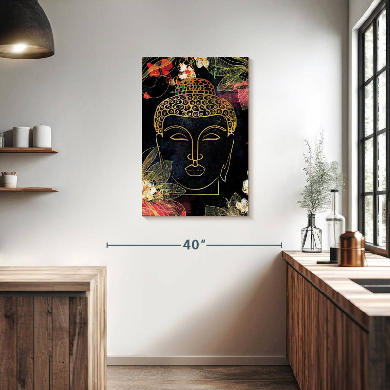 Bouddha féminin Leisha, H 36 po x l 24 po
