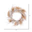 Couronne en fougère et mini feuilles en PVC 23,5 po