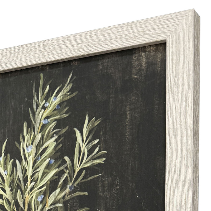 «Rustic Herbs», art encadré