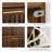 Shoe Cabinet Storage with 2 Flip Drawers and metal handles-1583369180