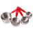 BergHOFF 8-Piece Stainless Steel Measuring Cup Set and Measuring Spoon Set