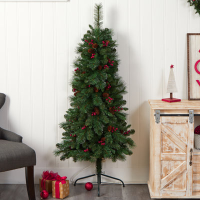 Easy Set-Up Lighted Christmas Tree
