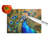 Peacock Glass Cutting Board