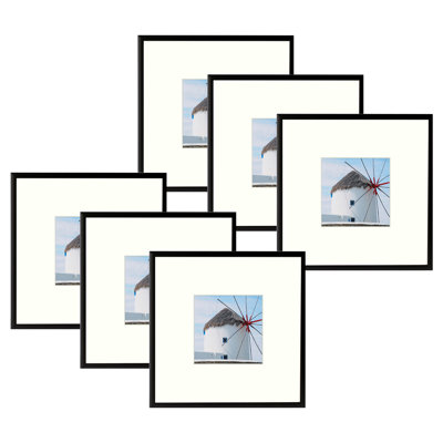 Metal Picture Frame Set with Mat - Basics by Wayfair™