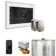 XButler Max Steam Shower Control Package with iSteamX Control and Steamhead in White 