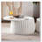White Round Storage Table Set