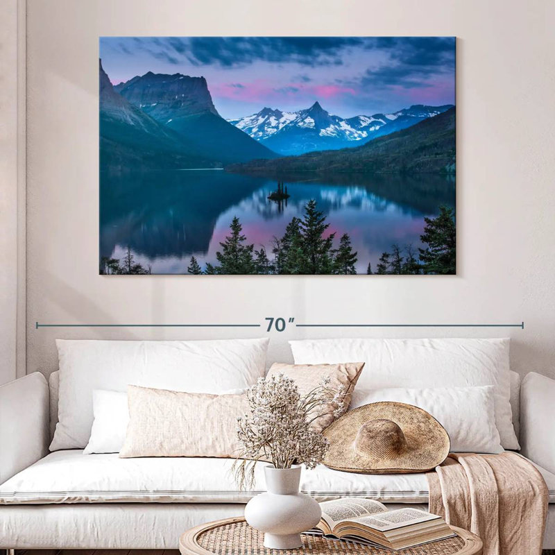 Alvord Glacier Park, Lakeside Mountains, H 34 po x l 51 po