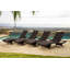 Ensemble de chaises longues inclinables 78,5 po Rae-351091470