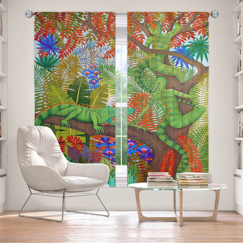 Room Darkening Curtain Pair, 40" W x 82" L