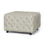 Repose-pieds de cocktail carré en velours 28,9 po Adah-1894668072