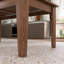 Grande table de salle à manger extensible pour la cuisine et la salle à manger-258485168