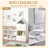 Versatile Children's Bookshelf With House-Shaped Design, Multi-Functional Storage For Books And Toys, Adjustable Placement, Durable Kids Organizer For Playroom Or Bedroom Easy Assembly & Safe For Kid-33791278