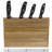 Acacia Tabletop Knife Block Storage Holder