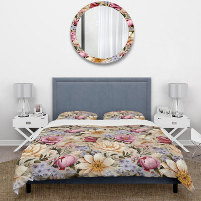 Ensemble de housse de couette Spring Bouquet