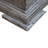 Irlinda Roseland 3 Drawers Nightstand in Gray