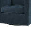 Fauteuil demi-tonneau pivotant bleu marine-1752535375