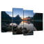 Nicci Milford Sound, lac Sunset-108894830