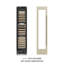 ZLINE Autograph 18 in. 68 Bottle Panel Ready Column Wine Cooler-283109344-283109373