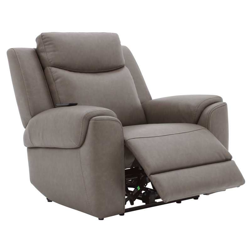 Rudra Zero Gravity Power Recliner with Heat and Massage, Dark Granite