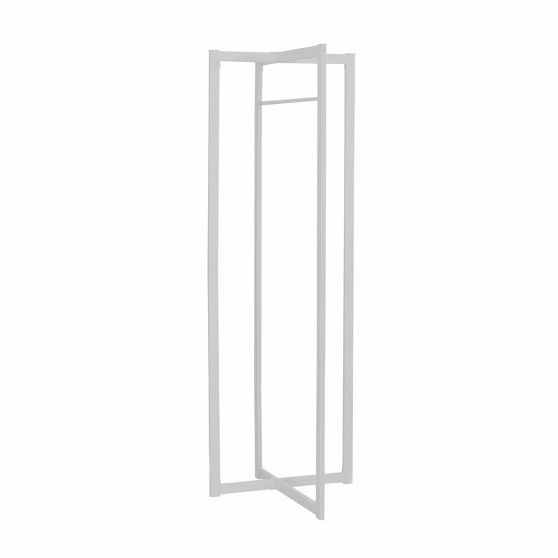 Metal Frame Coat Rack, Free Standing Coat Rack for Entryway, Bedroom