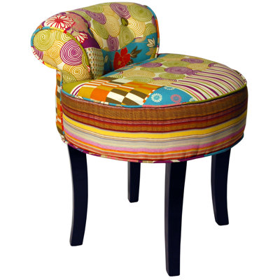 Thorfast Solid Wood Accent Stool
