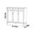 Classic Retro Large Storage Shoe Cabinet