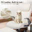 Chaise de bureau moderne pivotante rembourrée-297962272
