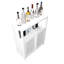Armoire de rangement blanche en bambou à grande capacité pour salle de bain-1129865692