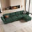 Upholstered Modular Sofa Sectional With Ottoman-1391795208
