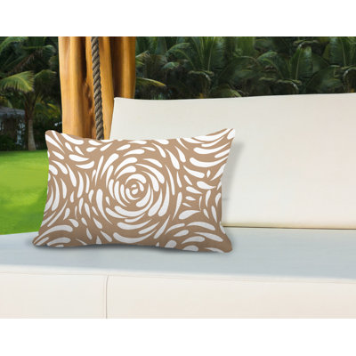 Outdoor Reversible Throw Pillow