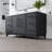 Volk 60 In. Blackwood Single Sink Bath Vanity With Arabescato Engineered Stone Top And Undermount Porcelain Sink-947640565