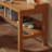 Brown Rectangular Solid Wood writing desk-118231091