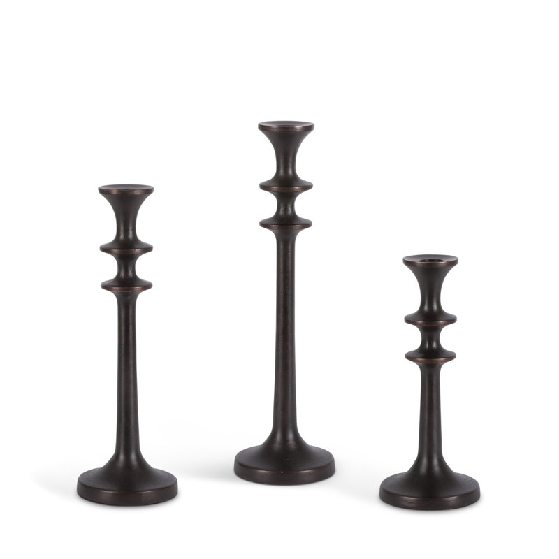Ensemble de 3 chandeliers en fonte Aluminun Park Hill
