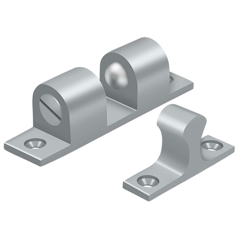 Deltana BTC30U26D Accessoire de longueur de base 3 "à double boule d'attrape-tension Chrome brossé, Chrome brossé