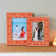 Vidya Orange Patterned Photo Frame
