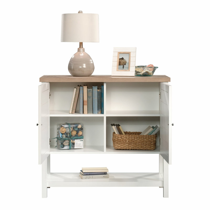 Armoire de rangement avec deux tablettes réglables
