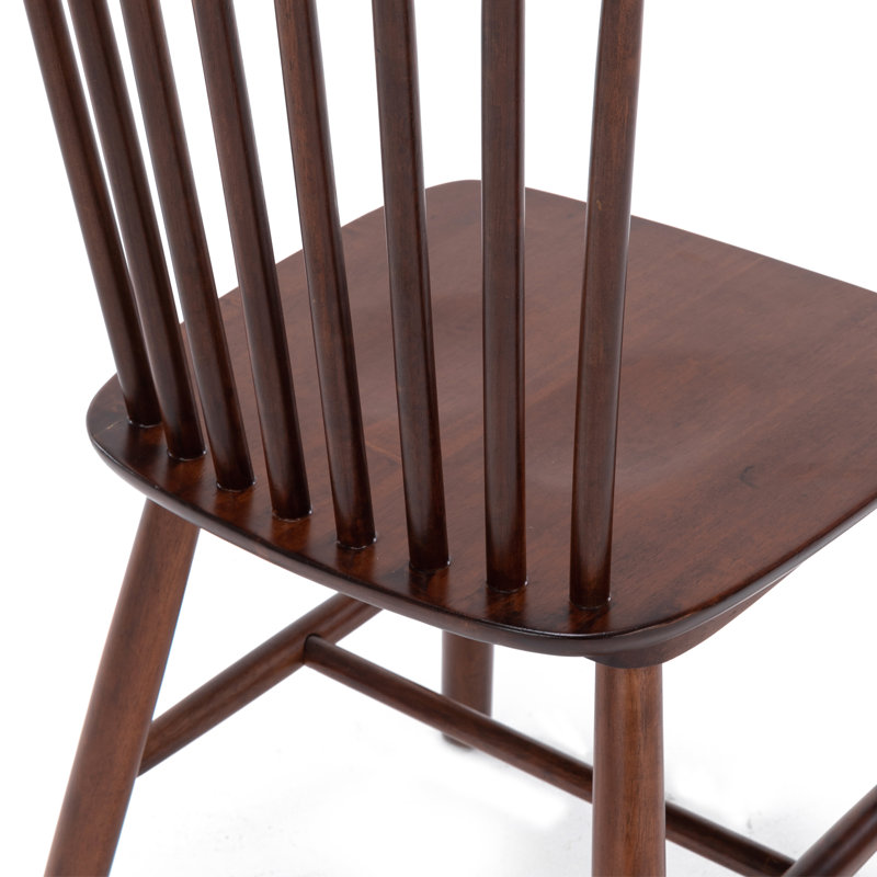 Ensemble de 6 chaises d'appoint Chesley, Noyer