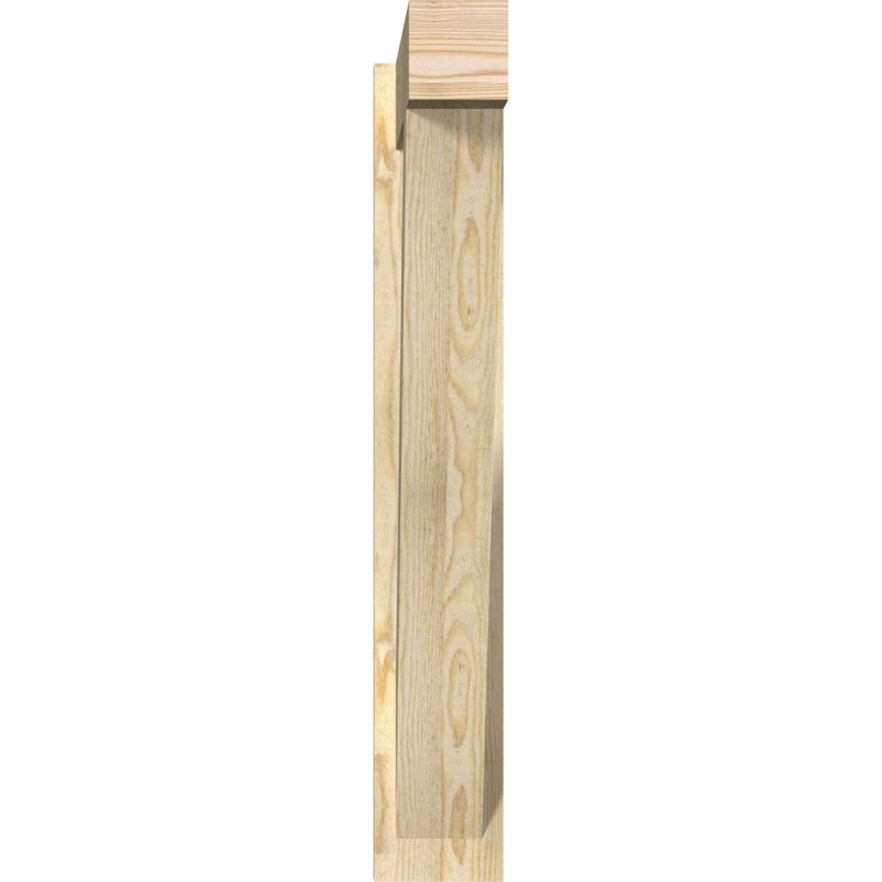 Pavé traditionnel traditionnel, P 26 po x H 38 po, Sapin Douglas de 8 po (sciage brut)