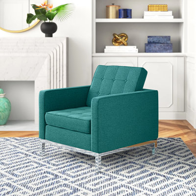 Loft Upholstered Fabric Armchair by Modway