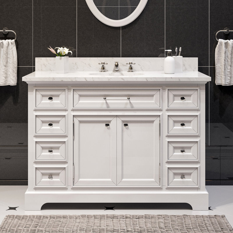 Derby 48'' W Single Vanity, Pure White