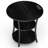 Jalane Tall End Table with 2 USB Ports, 2 Power Outlets, and 3-Tier Storage Shelves-64561033