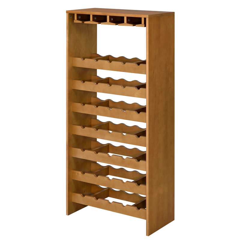 7-Tier Wine Rack, 48.5" H x 24.5" W x 12.5" D