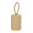 Baiba Jute Rope Handmade Coiled Rope Buoy Decorative Brown Sculpture with Handle