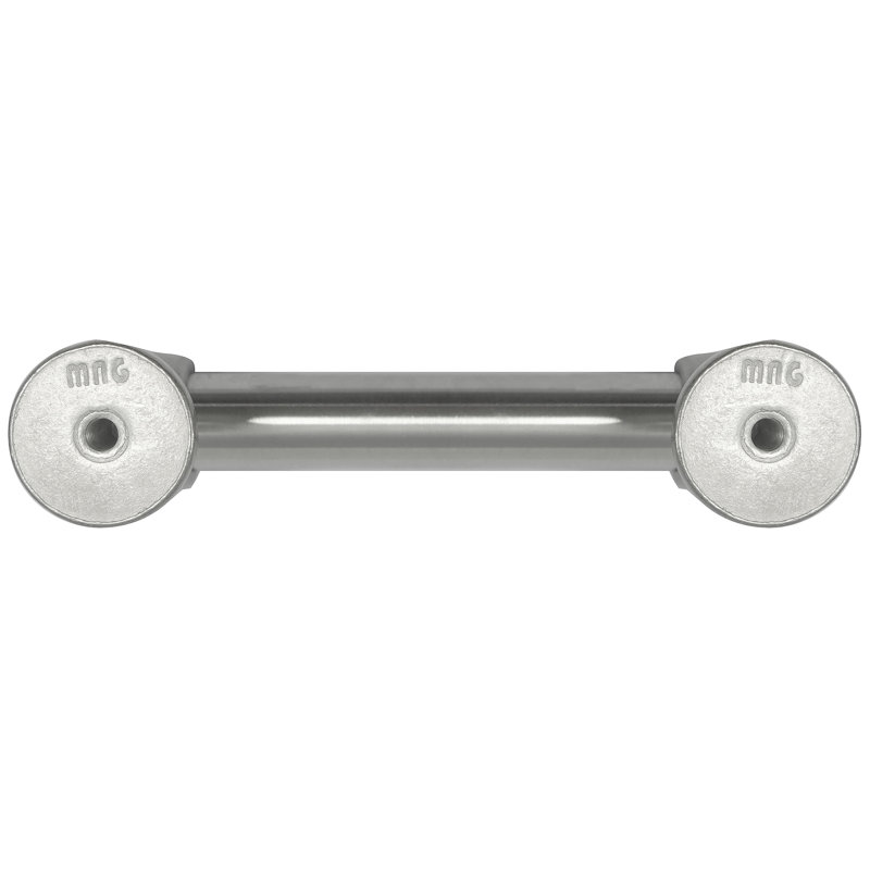 Poignée barre 5" centrée Balance, Nickel satiné, 3"