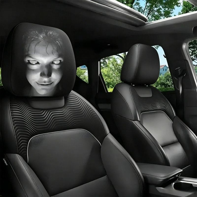 Terror  Pedestrians Prank Car Headcases Pillowcases