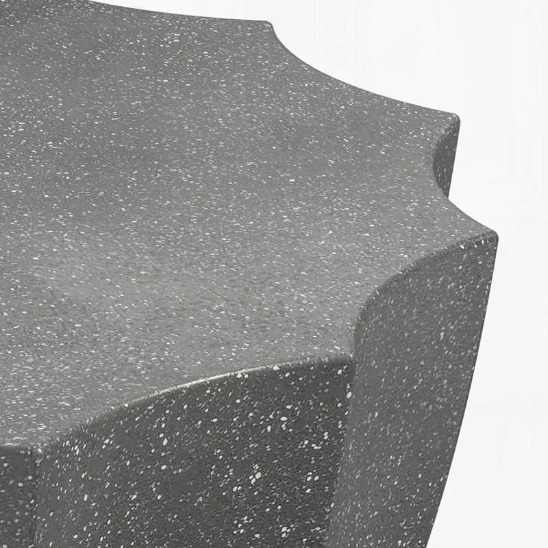 Table basse imperméable 35,43 po, Gris