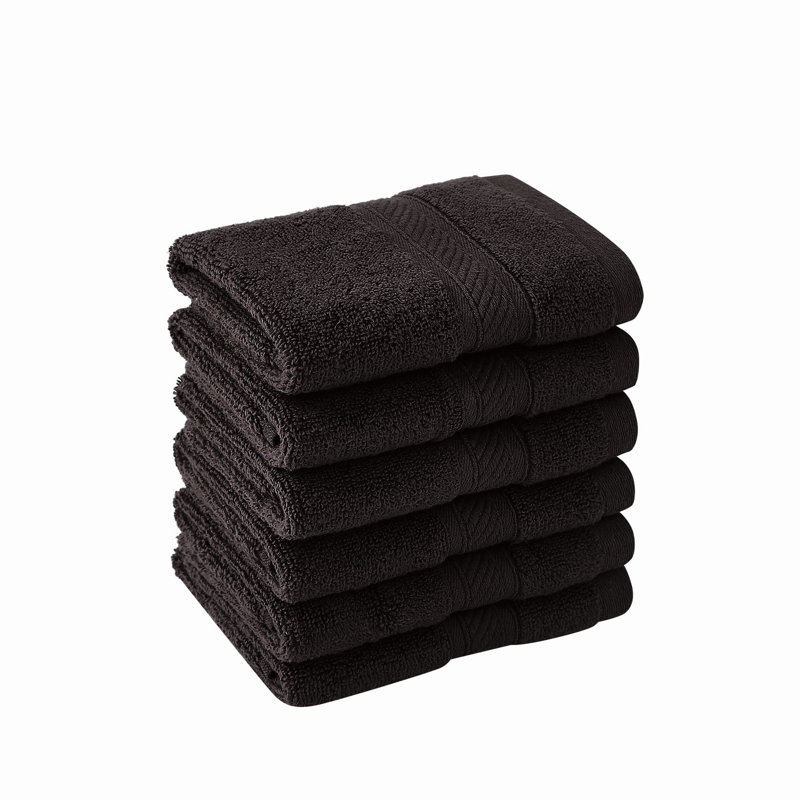 Ensembles de serviettes Regal, Essuie-mains - paquet de 6, Espresso