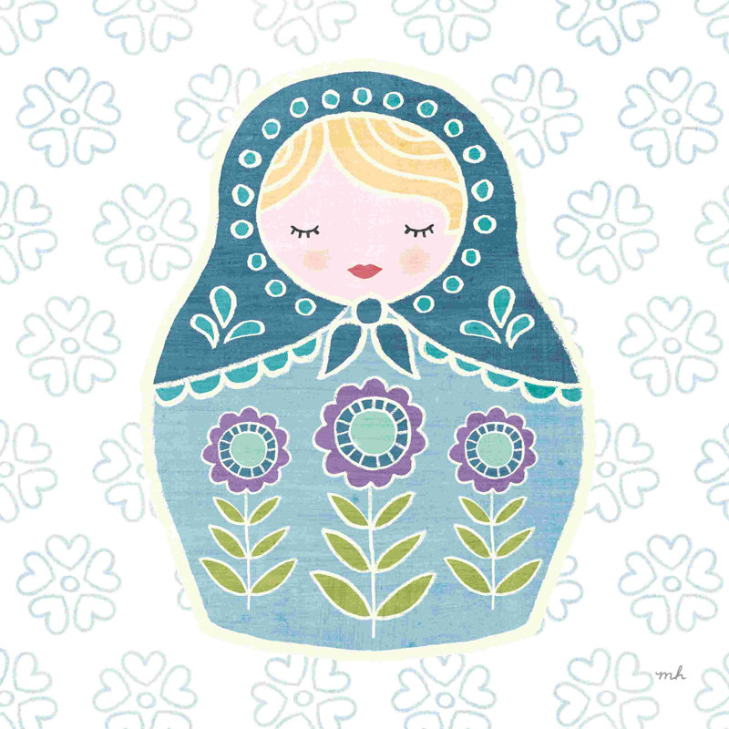 " Youre A Doll II " by Moira Hershey, 20" H x 20" W
