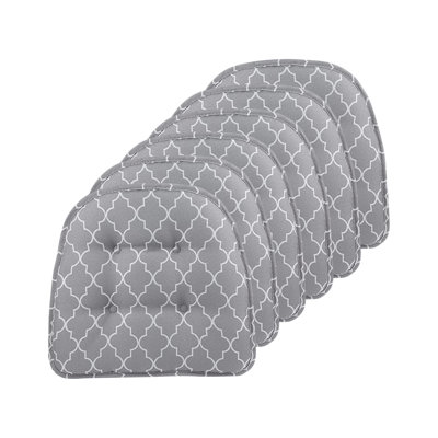 Non-Slip Berkely Dining Room And Kitchen Seat Cushions, 16 X 15 X 2 Inches