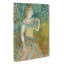 The Singer In Green by Edgar Degas - Wrapped Canvas-61850774